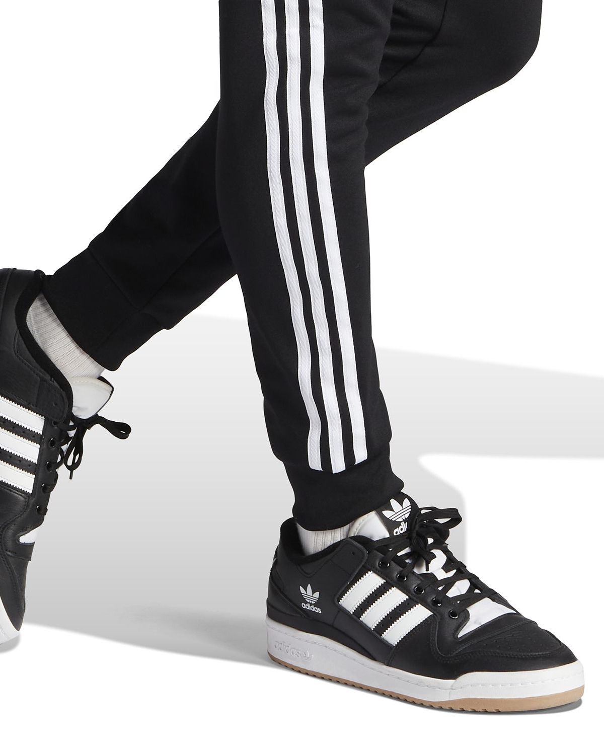 Rayas Buzo Bicolor Blanco Y Negro Pantalón De Buzo Deportivo