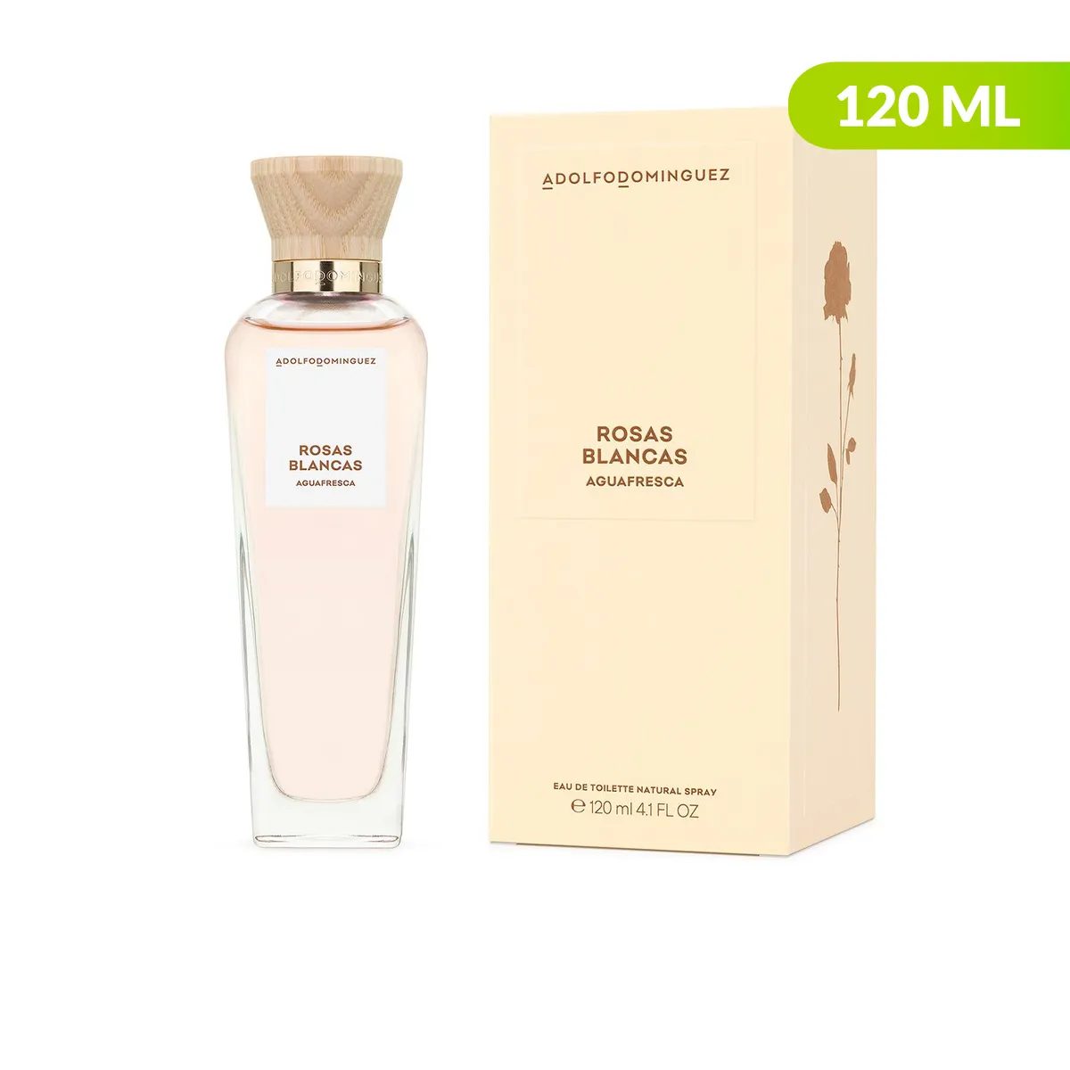 ADOLFO DOMINGUEZ - Adolfo Dominguez Agua Fresca De Rosas Blancas Edt 120ml Adolfo Dominguez Mujer
