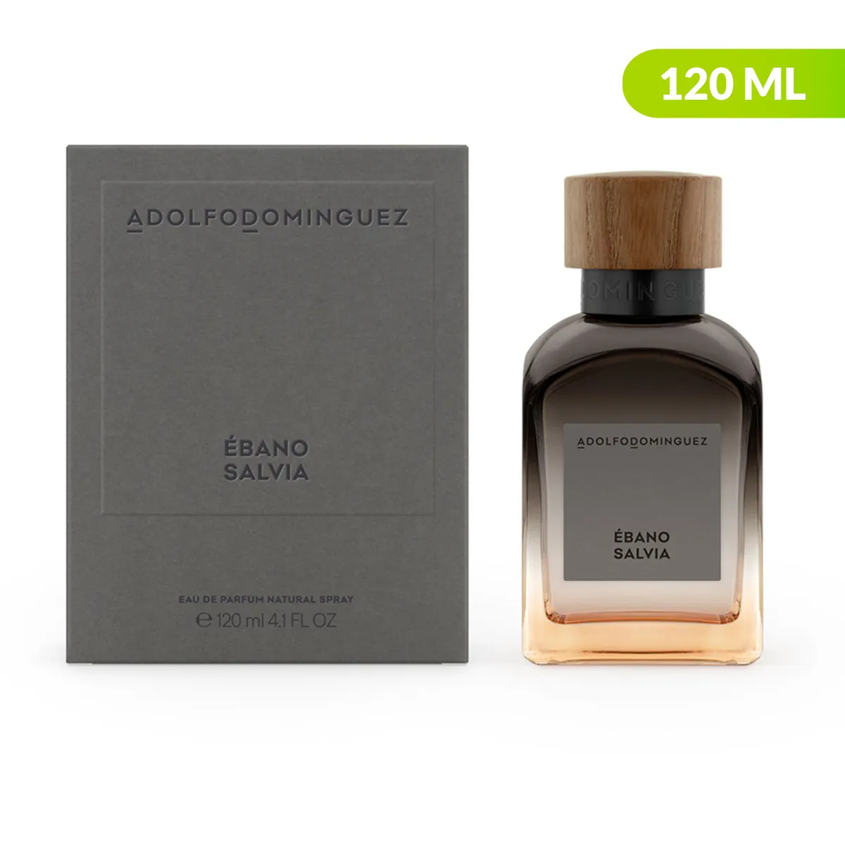ADOLFO DOMINGUEZ - Adolfo Dominguez Ebano Salvia Edp 120ml Hombre