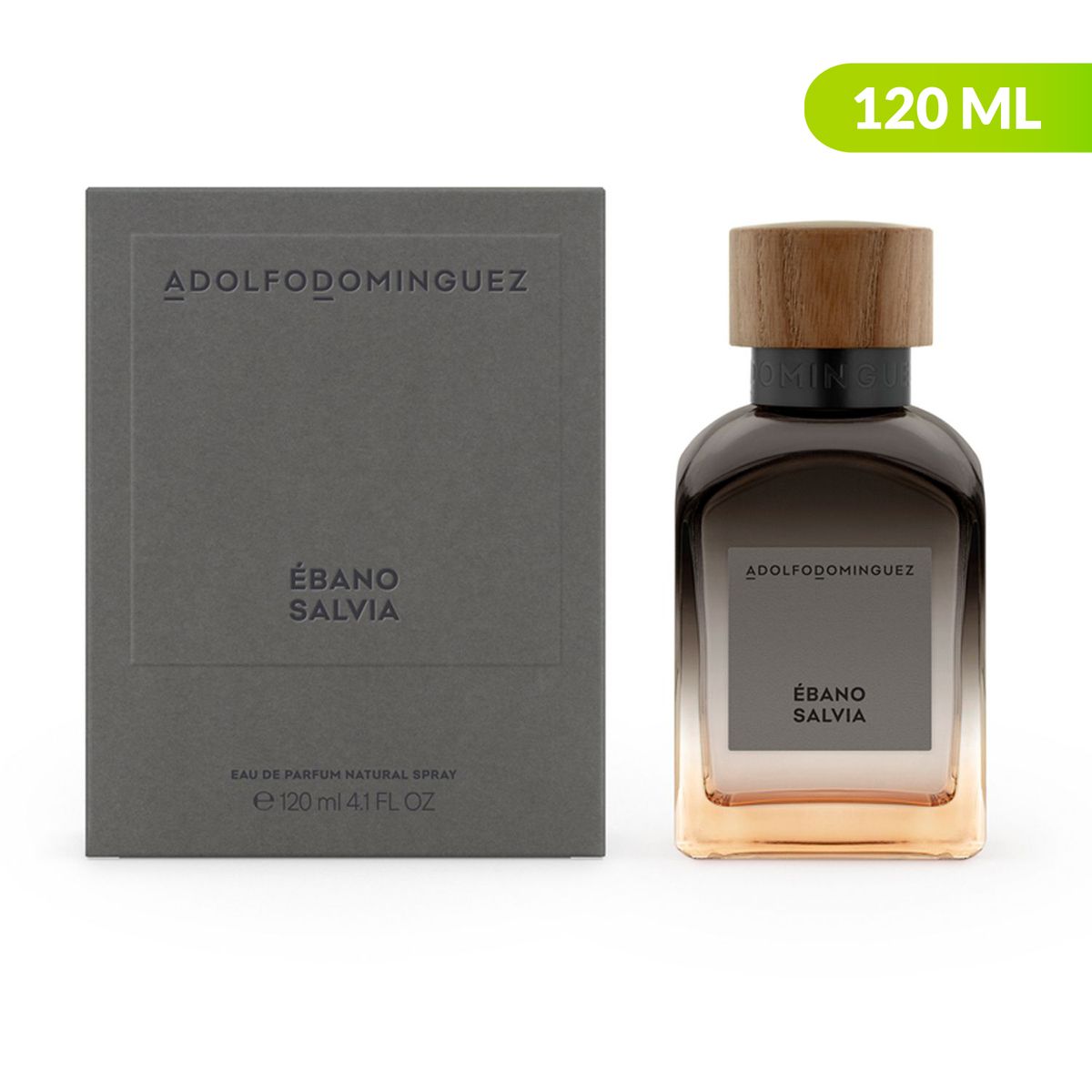 ADOLFO DOMINGUEZ - Adolfo Dominguez Ebano Salvia Edp 120ml Hombre