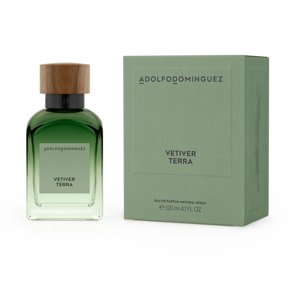 ADOLFO DOMINGUEZ - Adolfo Dominguez Vetiver Terra Edp 120ml Hombre