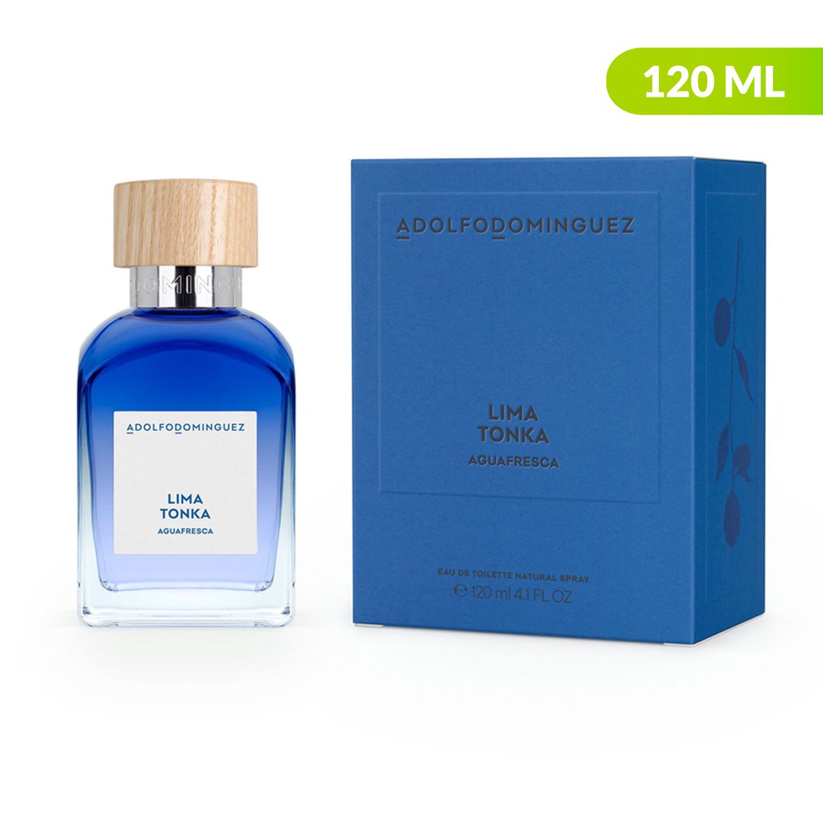 ADOLFO DOMINGUEZ - Adolfo Dominguez Agua Fresca Lima Tonka Edt 120ml Hombre