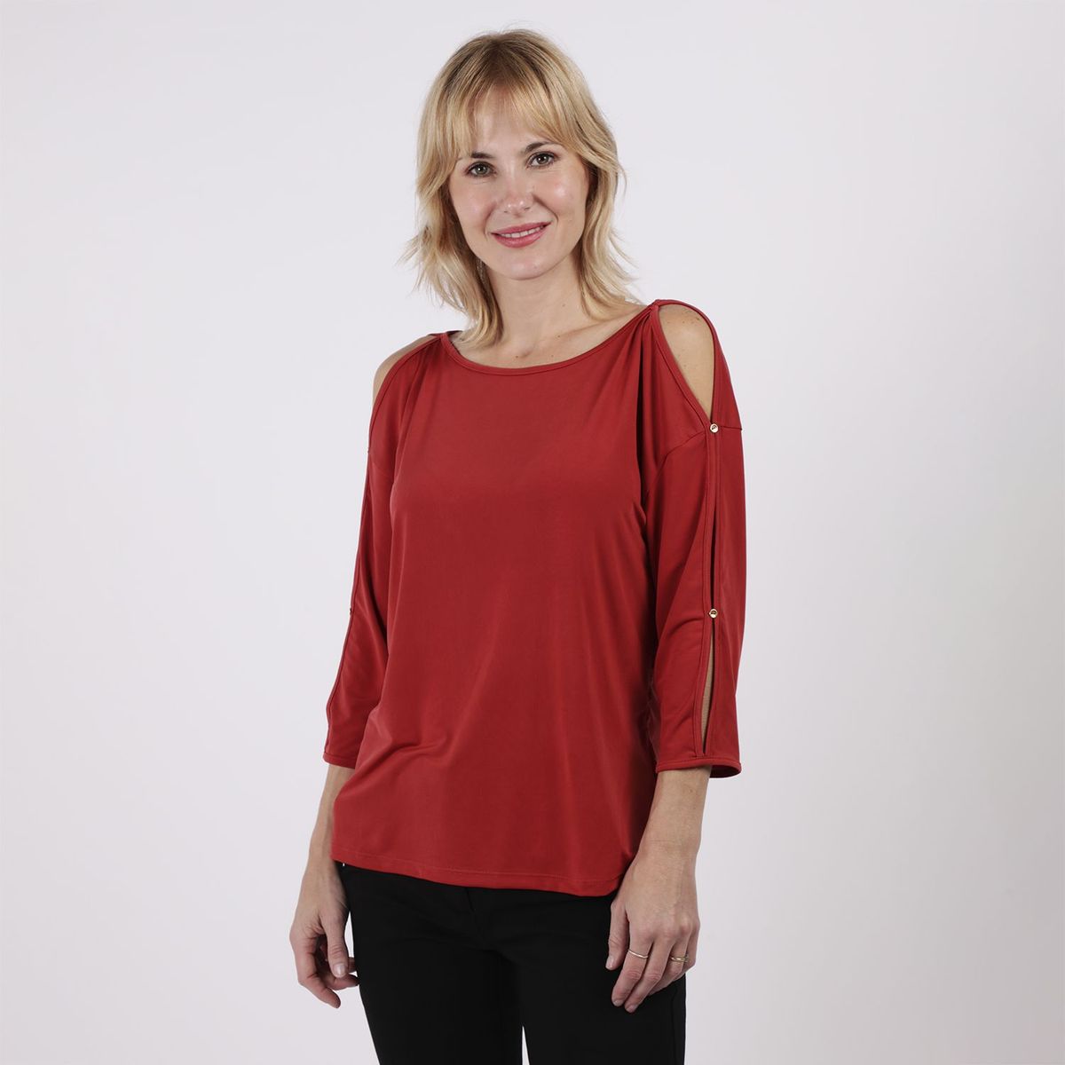 STEFANO COCCI - Polo Manga Larga Mujer Stefano Cocci