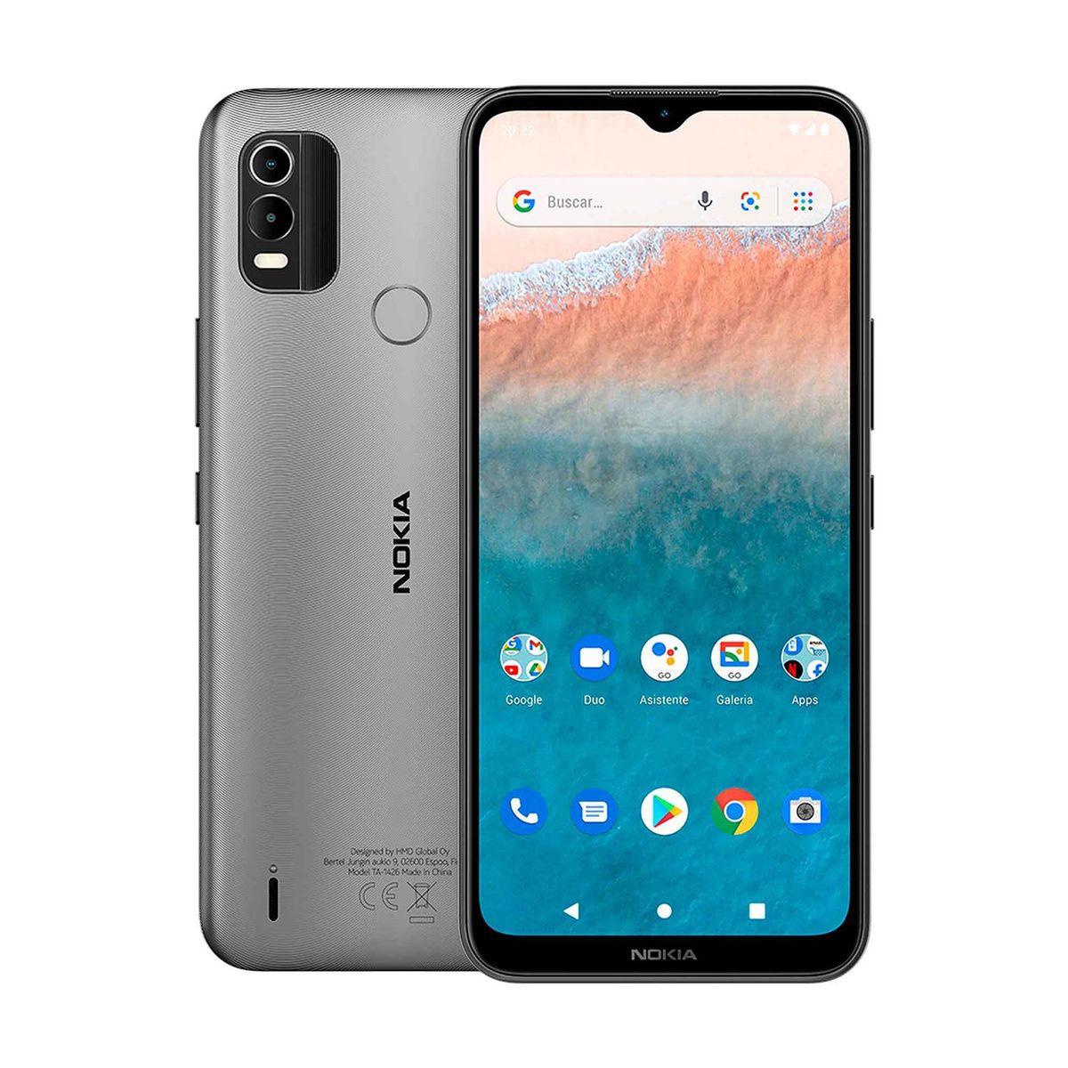 NOKIA - Nokia C21 Plus Ta-1425 Ds2/64 Grey