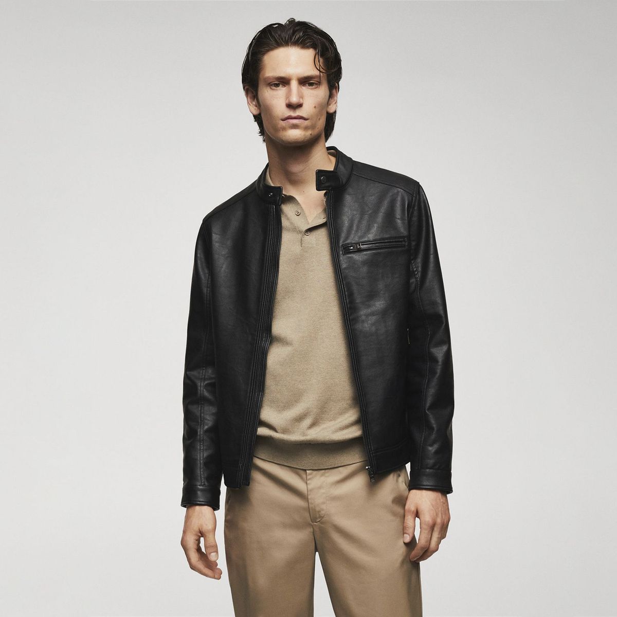 MANGO - Casaca Casual Hombre Mango