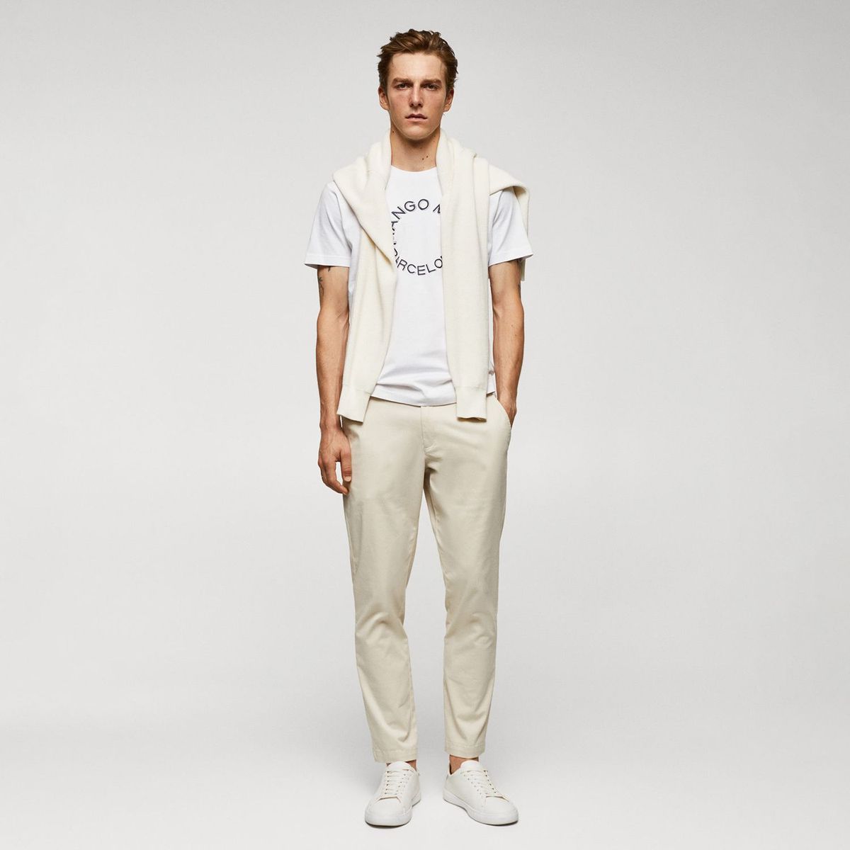 MANGO - Polo Slim Fit Hombre Mango