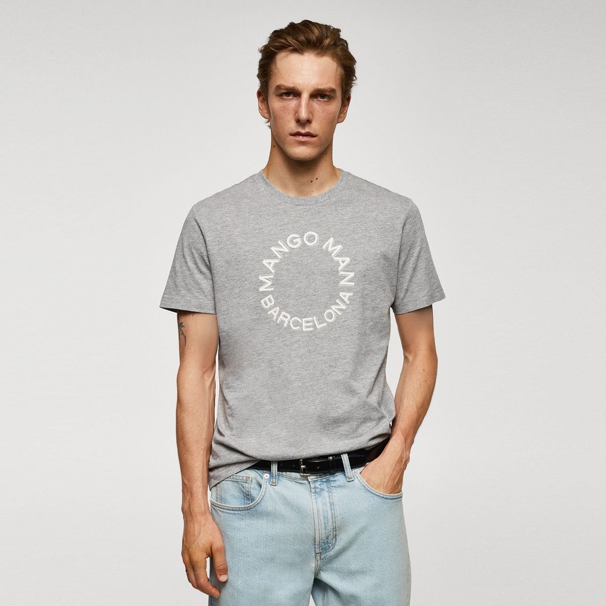 MANGO - Polo Slim Fit Hombre Mango