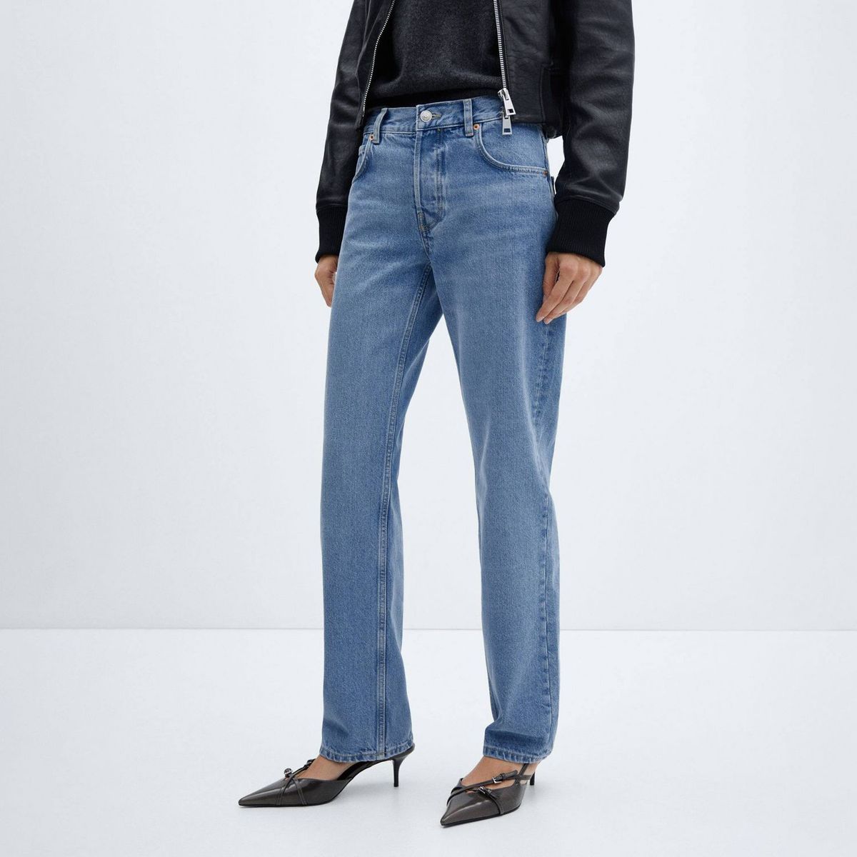 MANGO - Jean Recto Mujer Mango