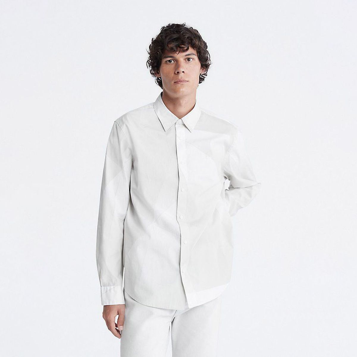 CALVIN KLEIN - Camisa Manga Larga Hombre Calvin Klein