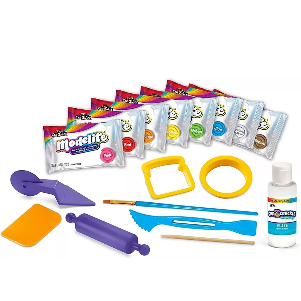 CRA Z ART - Plastilina Crackle Fun Foods Crazart 