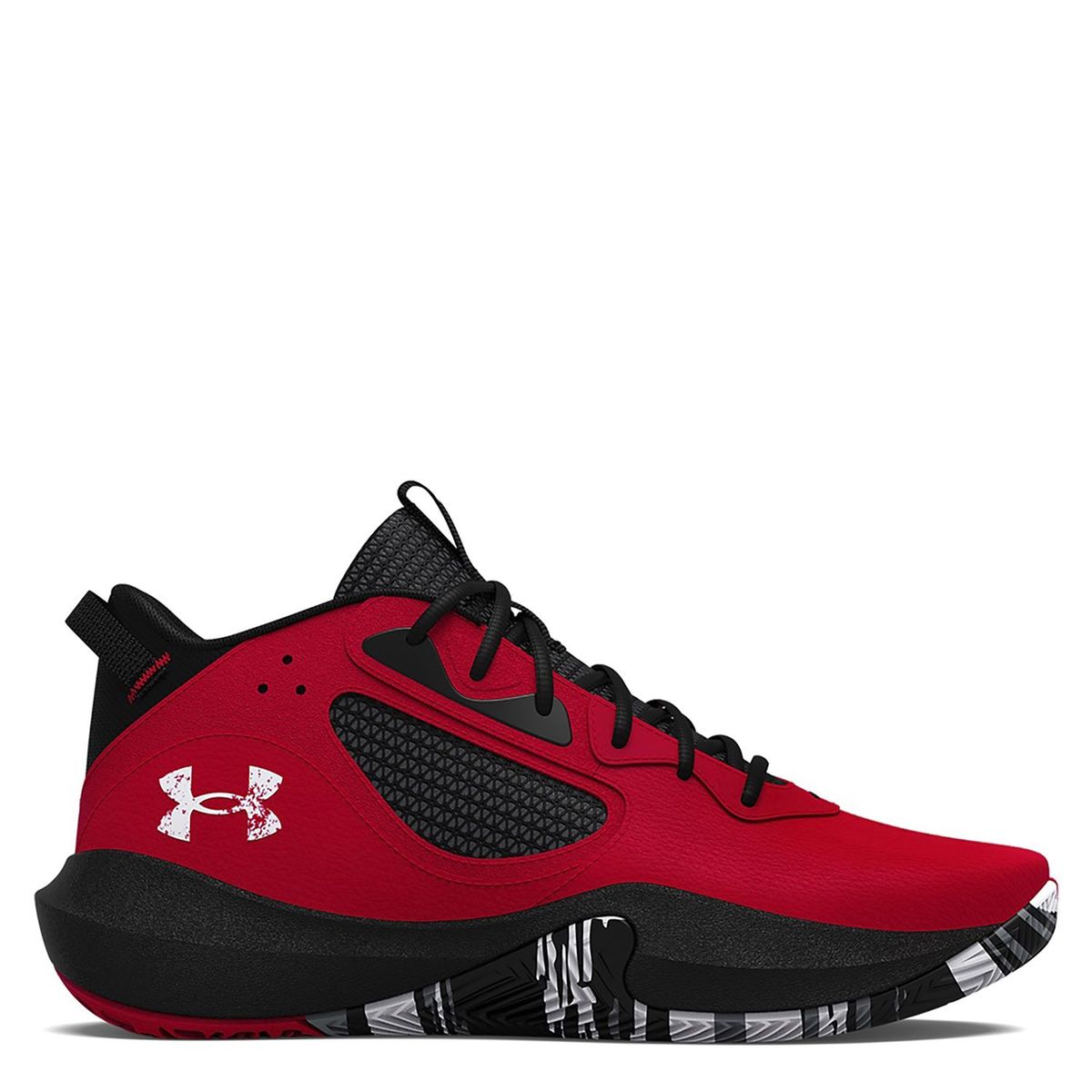 UNDER ARMOUR - Zapatillas Deportivas Básquetbol Unisex Lockdown 6-R Rojo  Under Armour