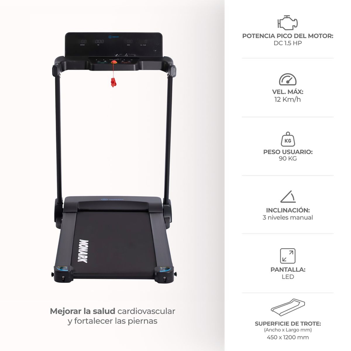MONARK - Trotadora T-107 Monark