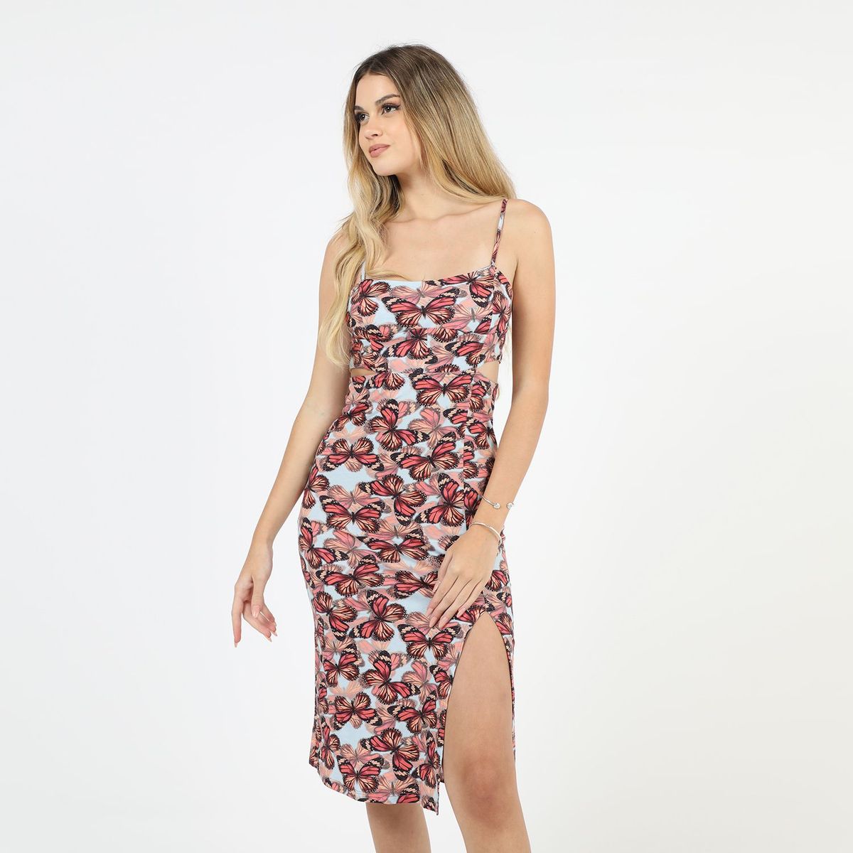 DENIMLAB - Vestido Corset Midi Mujer Denimlab