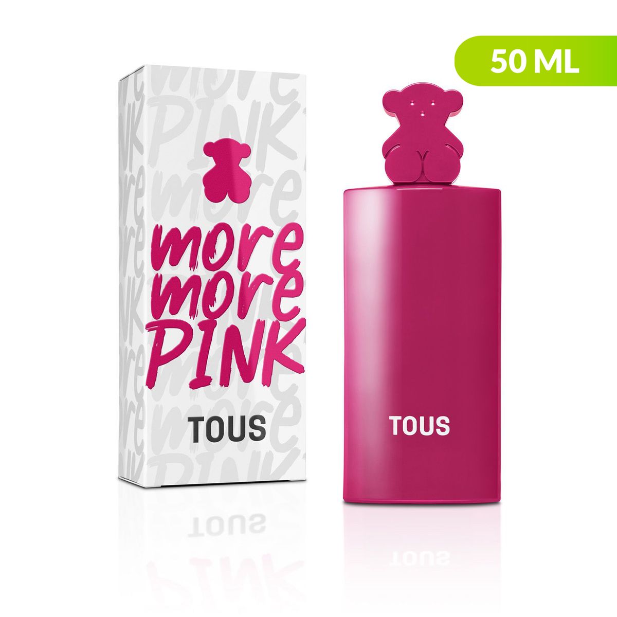 TOUS - Eau De Toilette Tous More More Pink 50 Ml Floral-Frutal Mujer