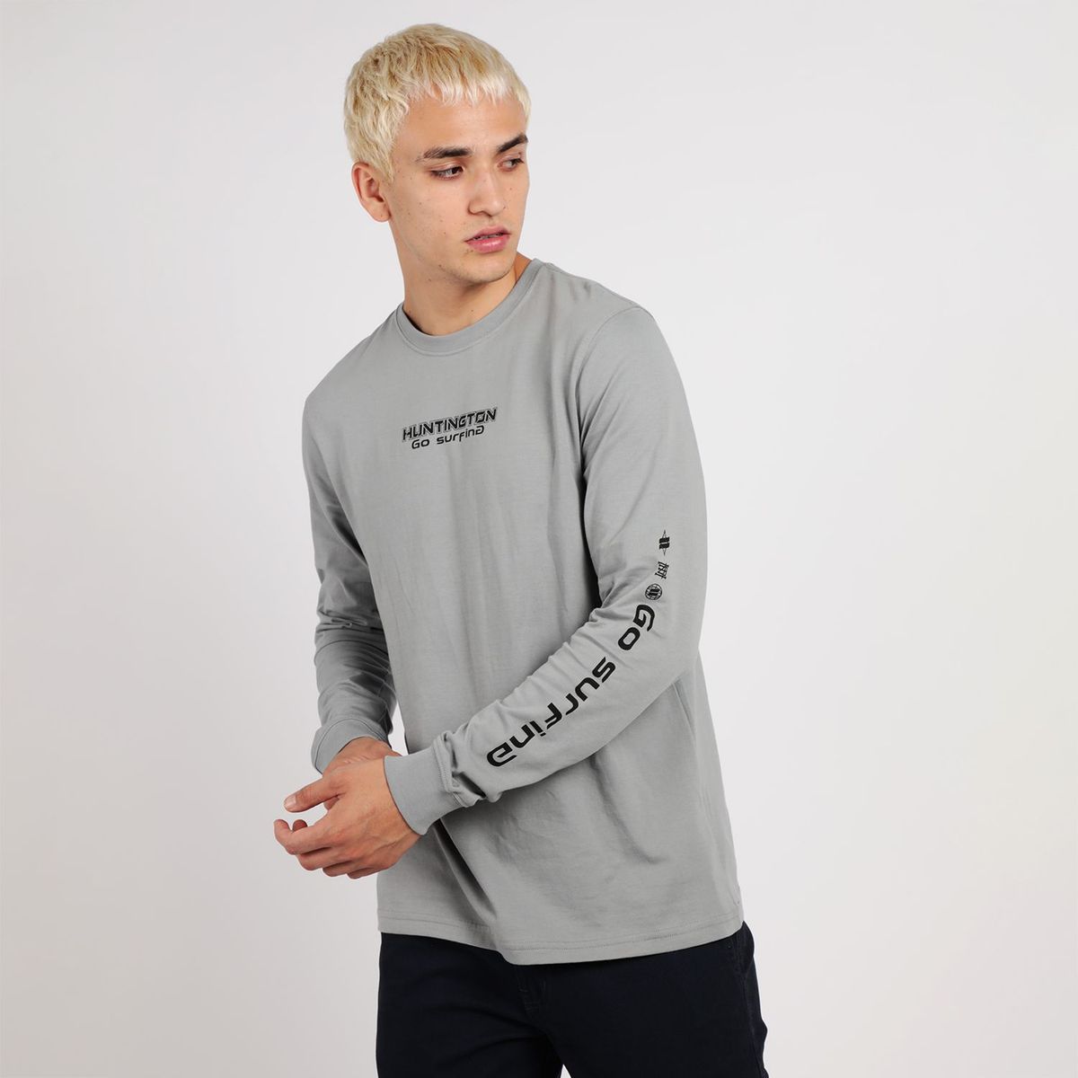 HUNTINGTON - Polo Manga Larga Hombre Huntington
