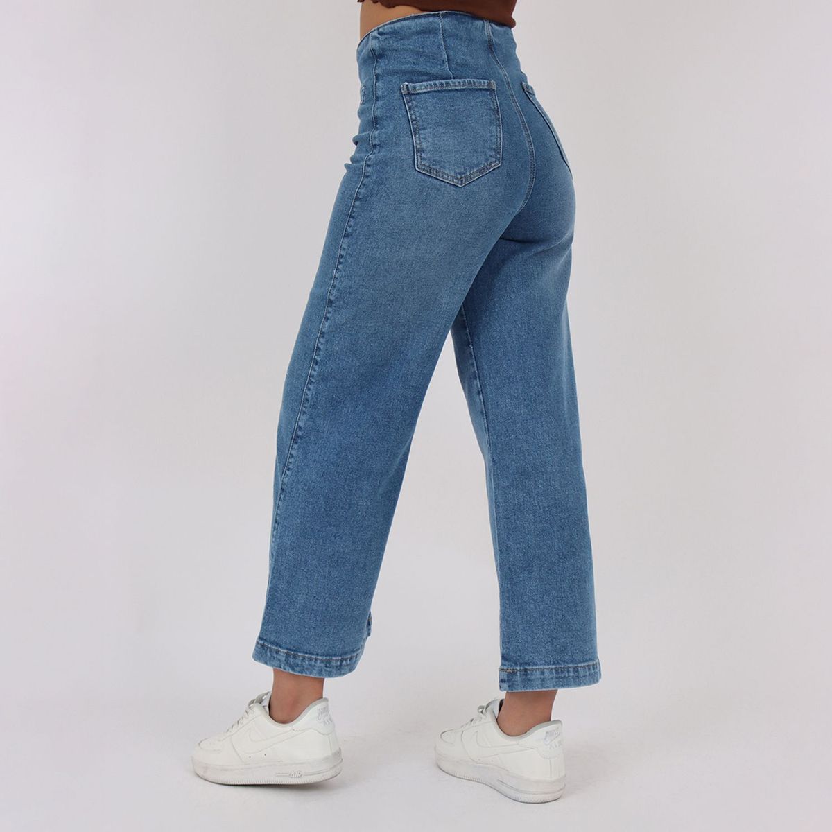 KAYRA POBLET - Jean Culotte Algodón Mujer Kayra Poblet