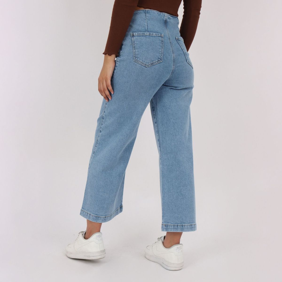 KAYRA POBLET - Jean Culotte Algodón Mujer Kayra Poblet