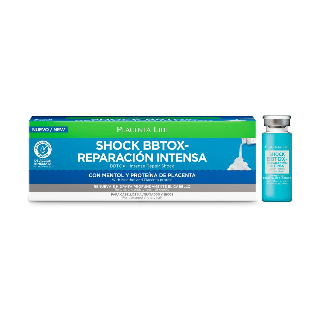 PLACENTA LIFE - Shock BBTOX Reparación Intensa Caja 12 unid Placenta Life