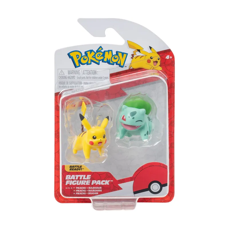POKEMON - Pack X2 Figuras Generación Ix Asst Pokemon