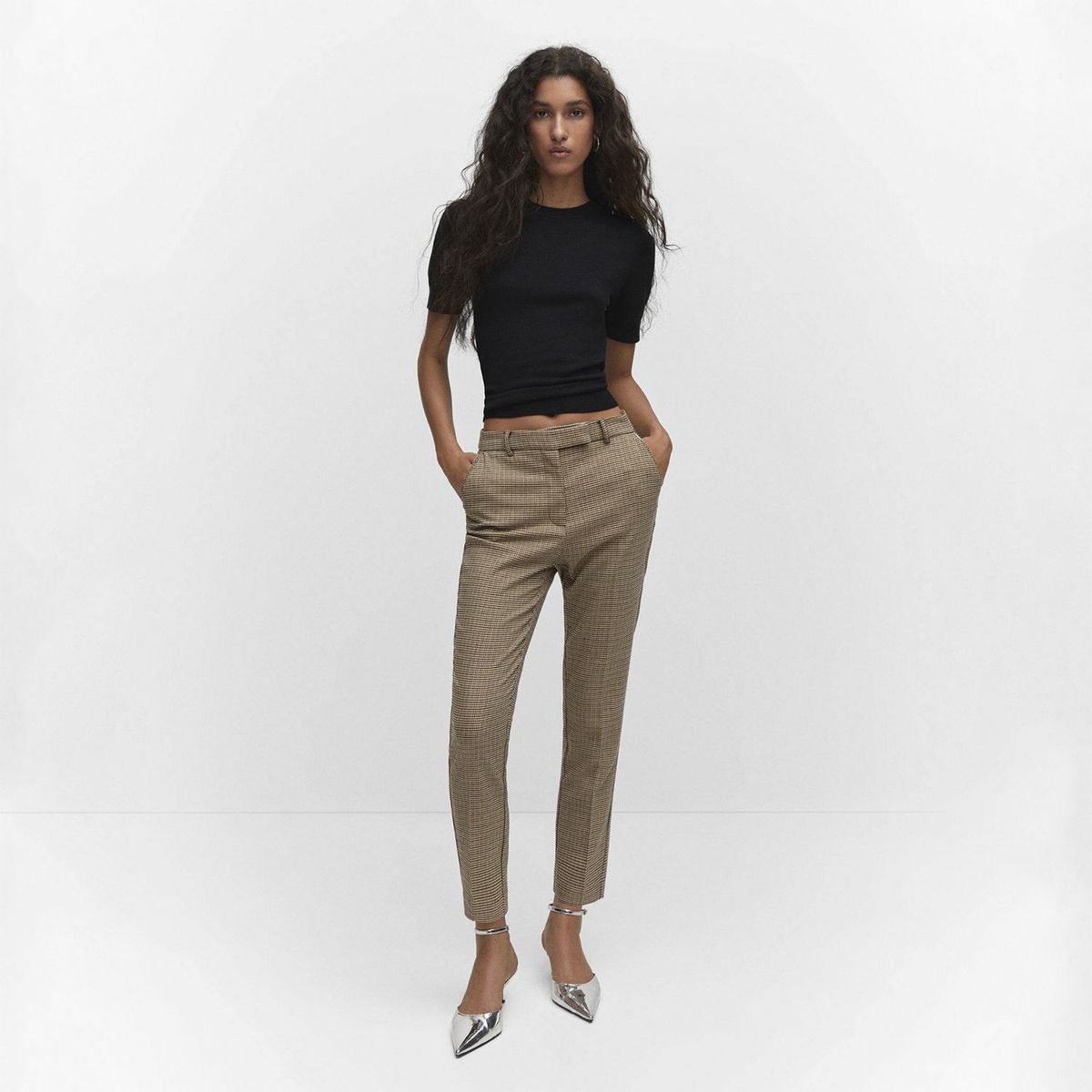 MANGO - Pantalón Skinny Mujer Mango
