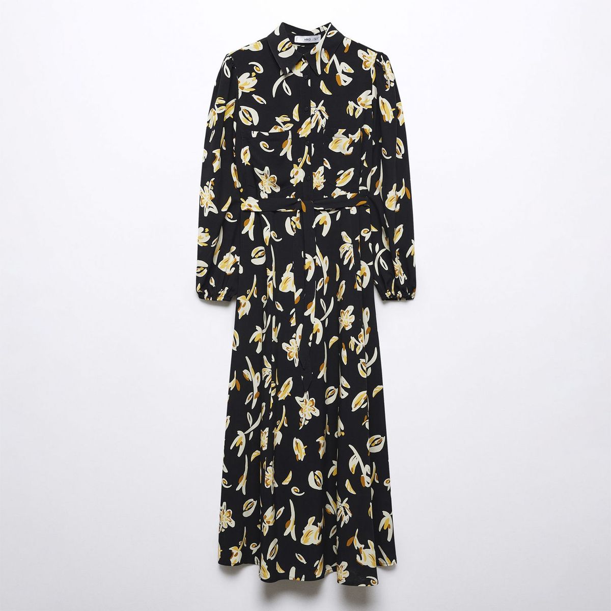 MANGO - Vestido Largo Mujer Mango