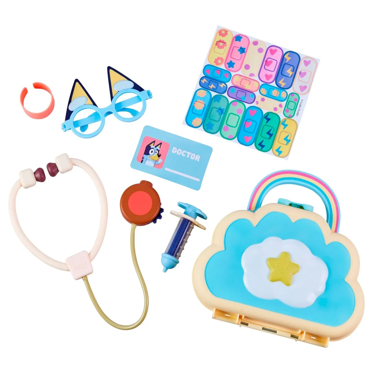 BLUEY - Set De Doctor Bolso Nube Bluey