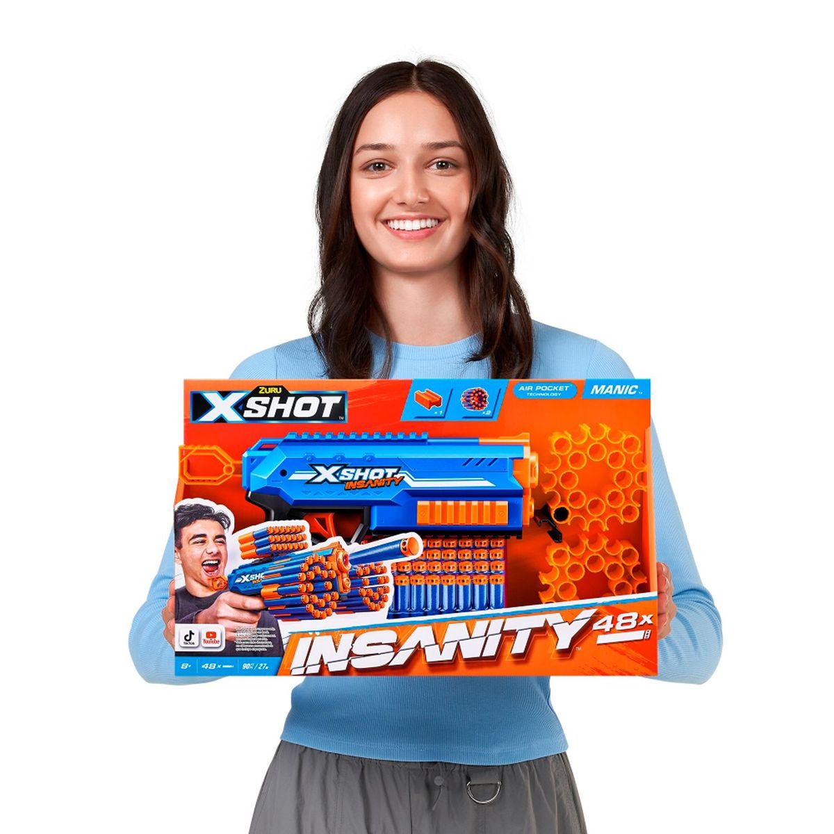 X-SHOT - Lanzador X-Shot Insanity Manic