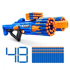 Nerf Elite 2.0 Ranger PD-5 Lanzador De 5 Cañones, Con Portadardos Integrado Para 5 Dardos, Incluye 10 Dardos De Espuma, Riel Táctico