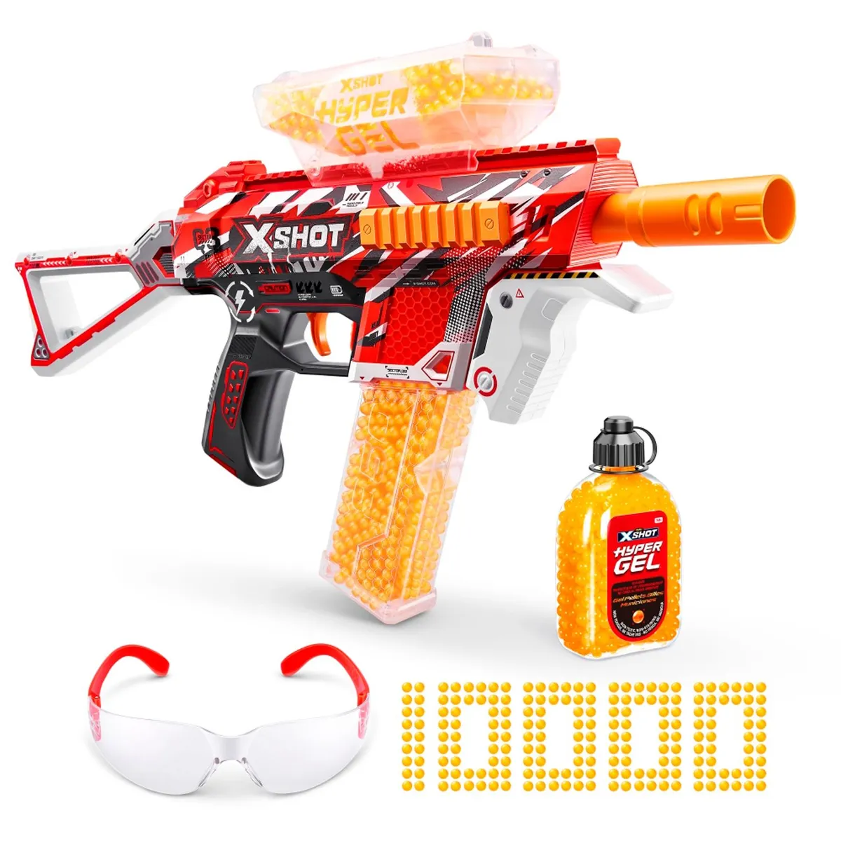 X-SHOT - Lanzador Hyper Gel Blaster Mediano X-Shot