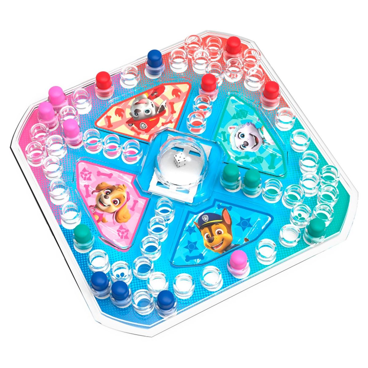 PAW PATROL - Juego de Mesa Ludo JR Paw Patrol