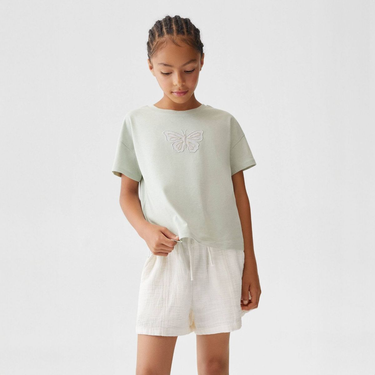 MANGO KIDS - Polo Niña Algodón Mango Kids