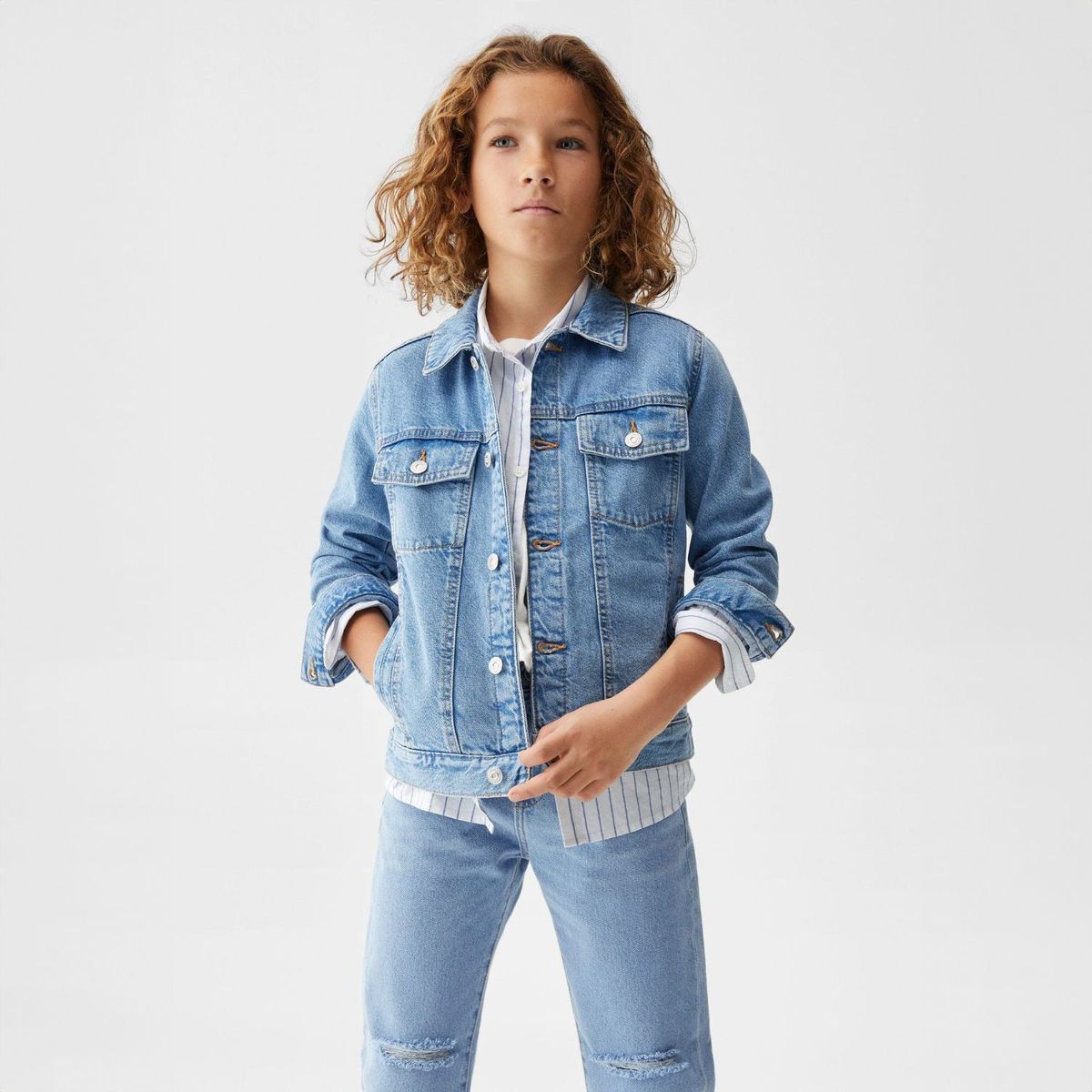 MANGO KIDS - Casacas Niño Algodón Mango Kids