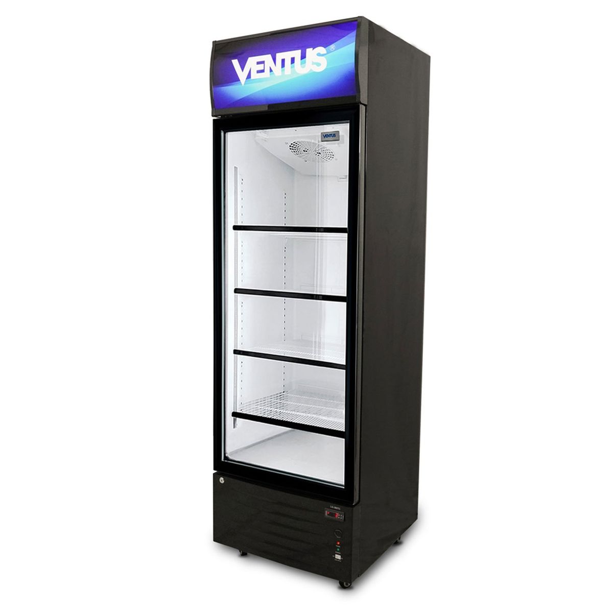 VENTUS - Ventus Visicooler 1 pta vidrio 380L