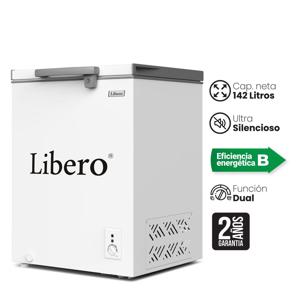 LIBERO - Libero cong t/vid 142lt Bl LFH-151V