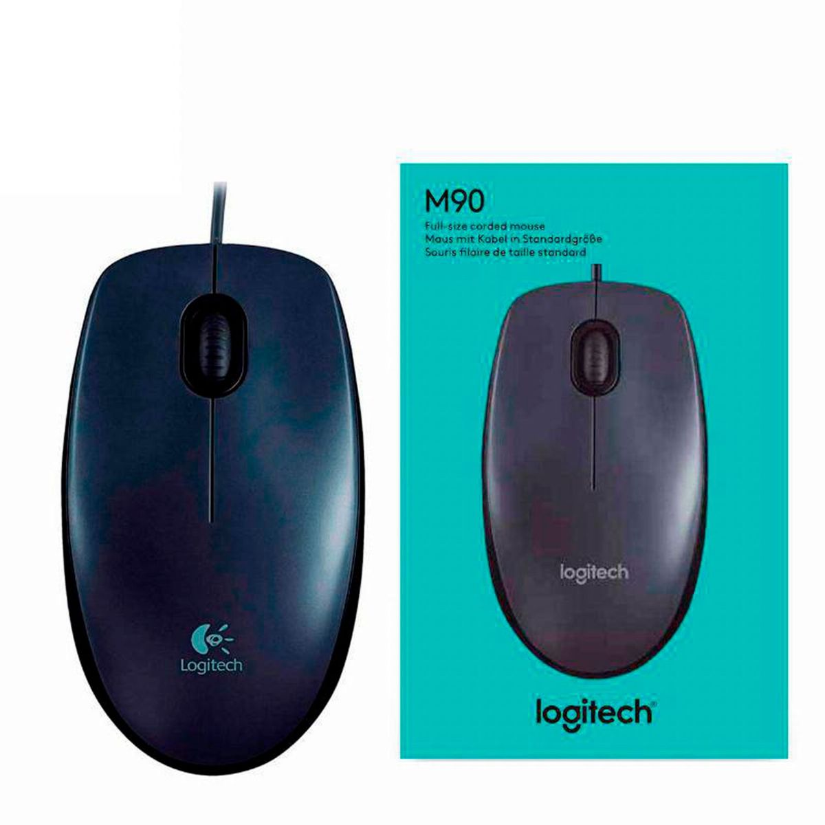 LOGITECH - Mouse M90 Óptico Usb Logitech