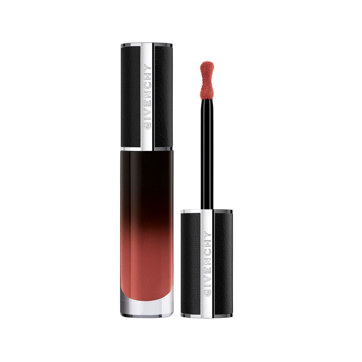 GIVENCHY - Le Rouge Interdit Cream Velvet, Labial Líquido Mate De Efecto Difuminado.