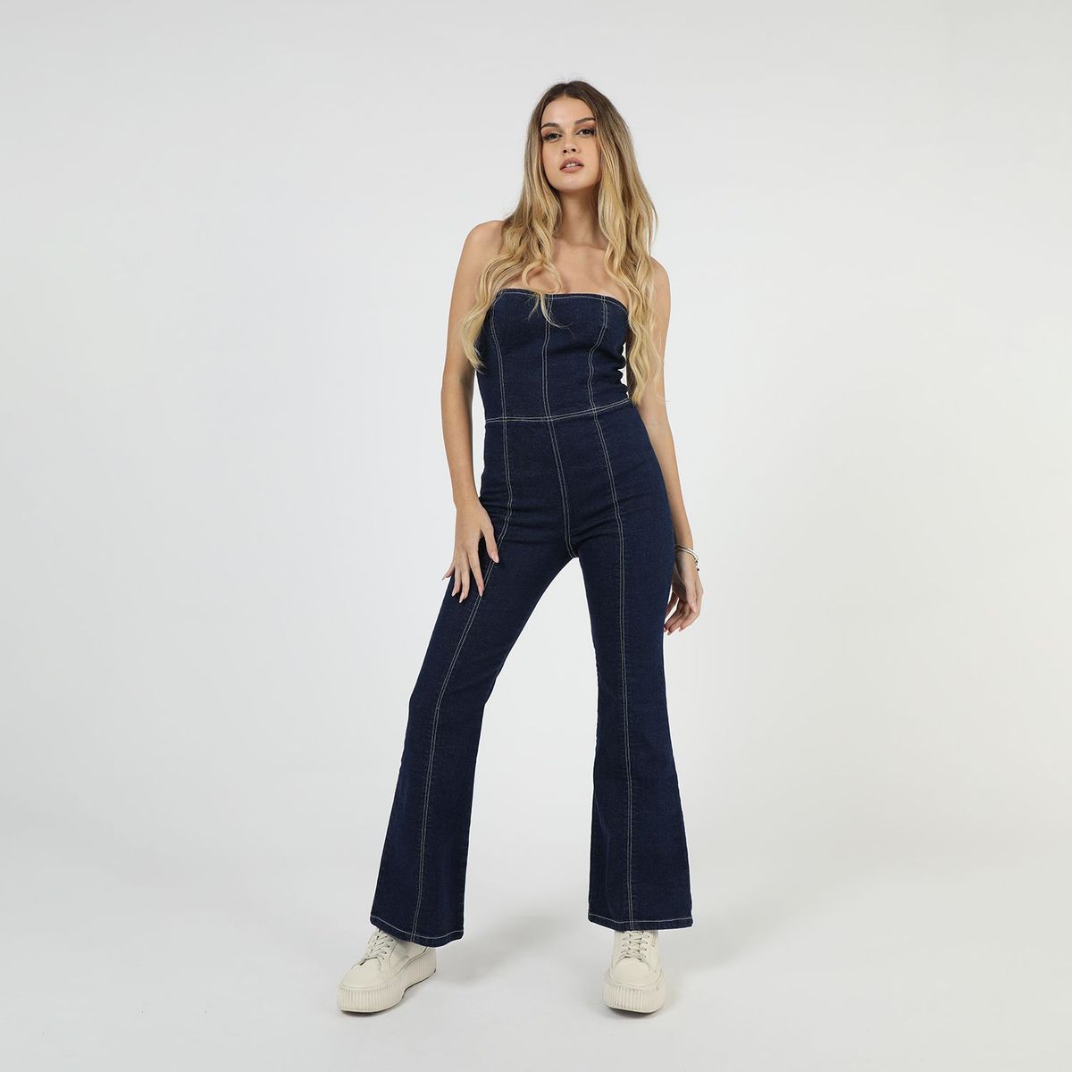 SYBILLA - Enterizo Denim Mujer Sybilla