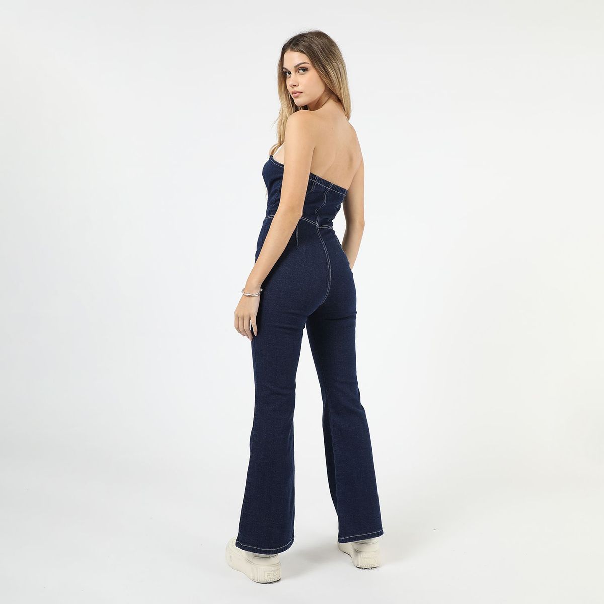 SYBILLA - Enterizo Denim Mujer Sybilla