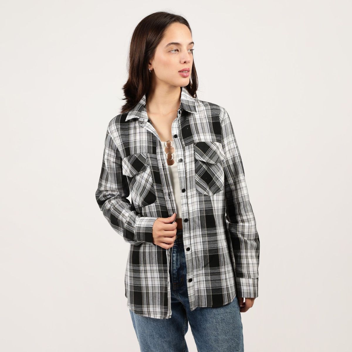 SYBILLA - Blusa Leñadora Mujer Sybilla