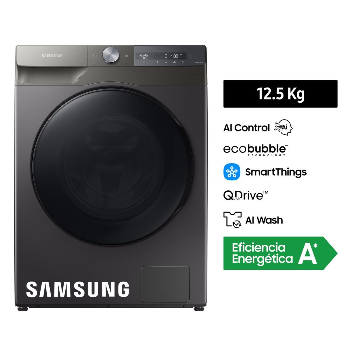 SAMSUNG - Lavaseca Samsung AI Control 12.5 / 7 KG