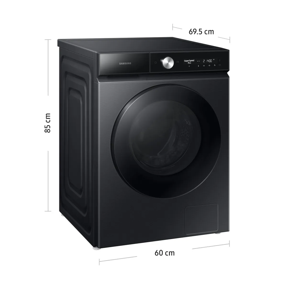 SAMSUNG - Lavaseca Samsung Bespoke Luxury Black 14kg / 9kg