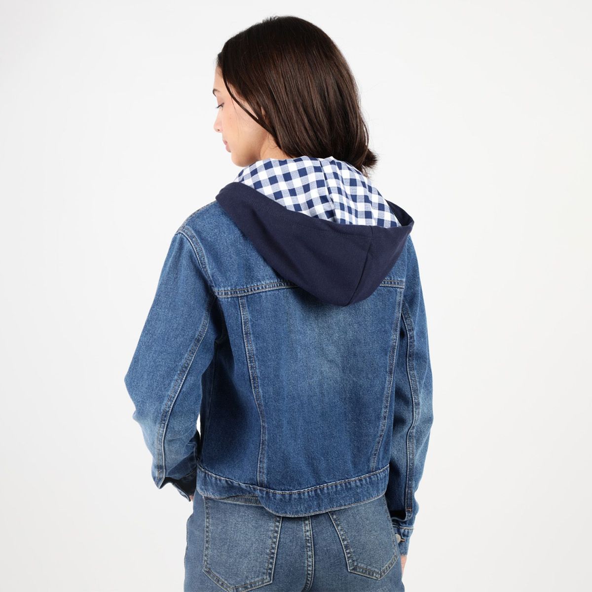 AMERICAN ABBEY - Casaca Jean Mujer American Abbey