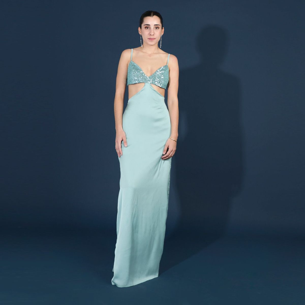 SYBILLA - Vestido Largo Mujer Sybilla Night X Nia Ruiz