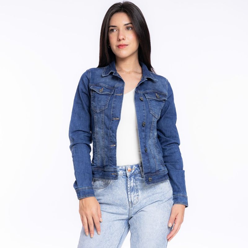 JAROLA - Casaca Jean Mujer Jarola