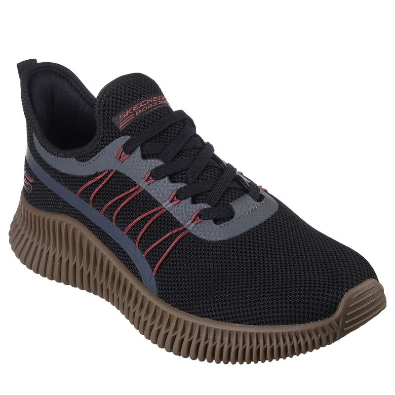 SKECHERS - Zapatillas Urbanas Hombre Skechers Bobs Geo Negro