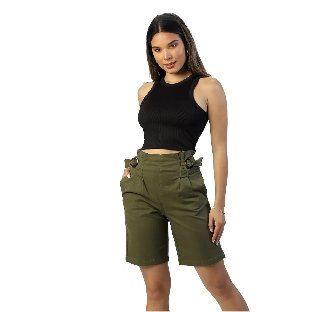 FORDAN JEANS - Bermuda Casual Mujer Fordan Jeans