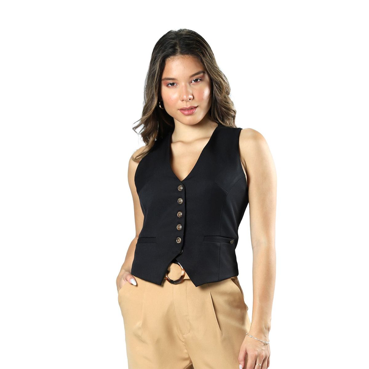 FORDAN JEANS - Chaleco Casual Mujer Fordan Jeans