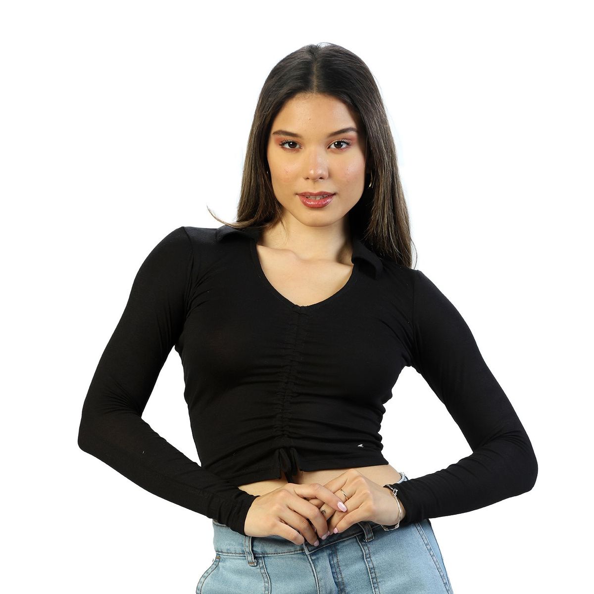 FORDAN JEANS - Polo Manga Larga Mujer Fordan Jeans