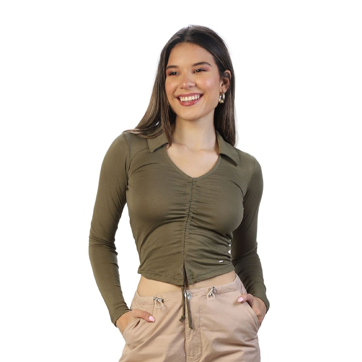 FORDAN JEANS - Polo Manga Larga Mujer Fordan Jeans