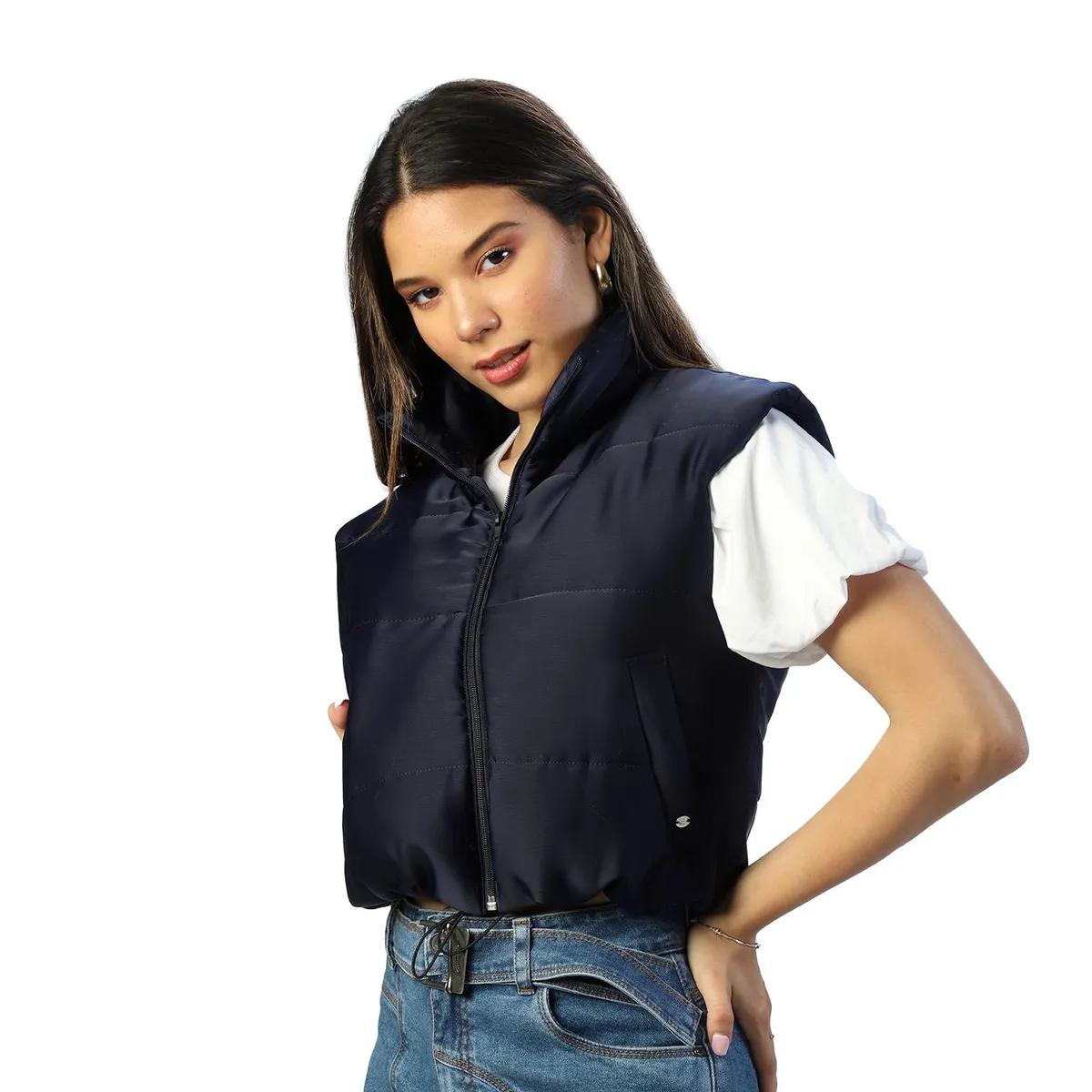 FORDAN JEANS - Chaleco Casual Mujer Fordan Jeans